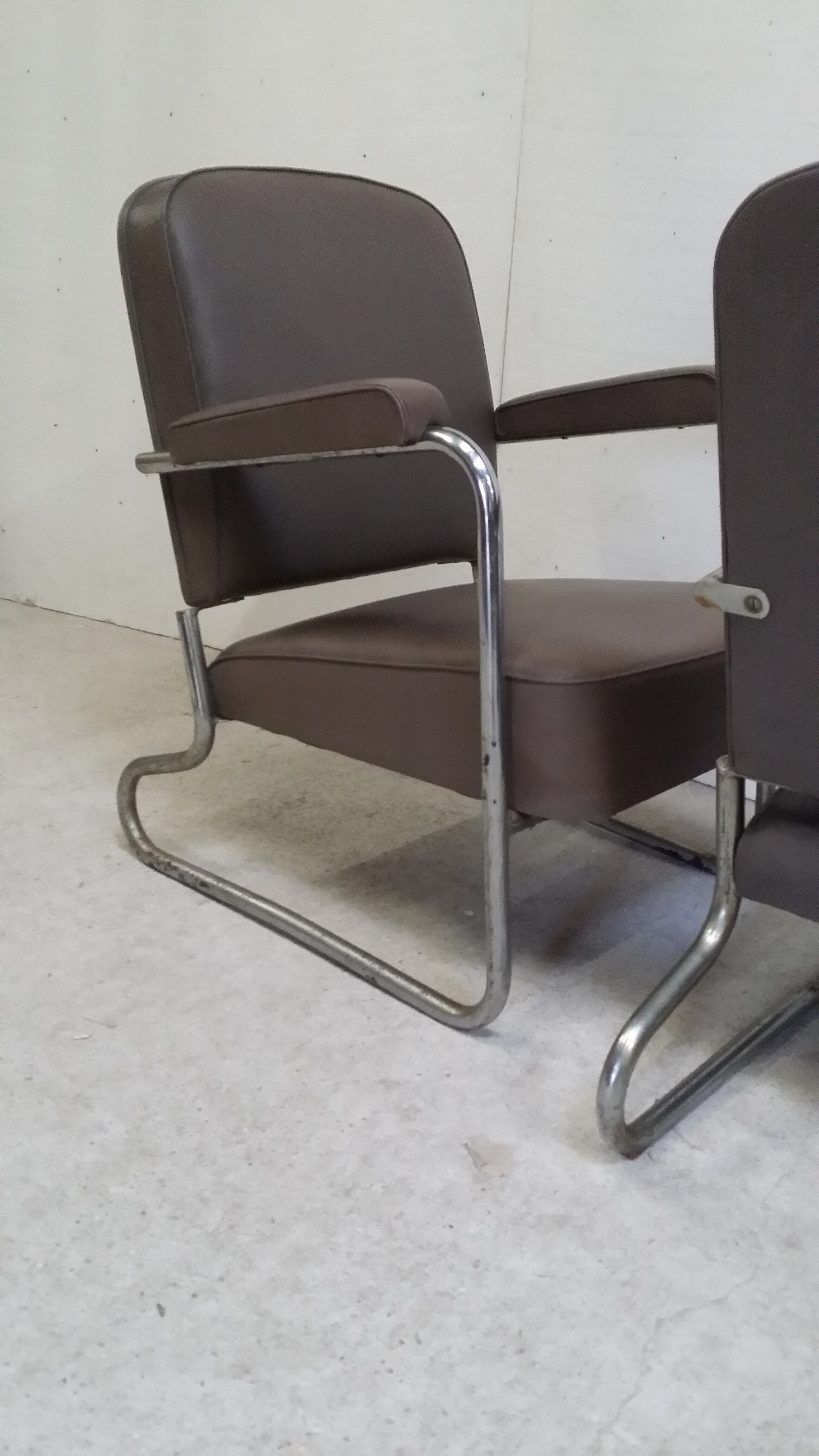 Pair of armchairs