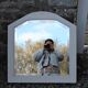 Art Deco beveled mirror
