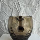 Smoked glass carafe