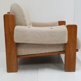Wool and pine chair, 1960