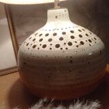 Lampe vintage en grès