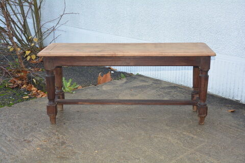 Banc en chêne