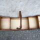 Vintage sewing box on foot