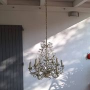 Lustre Shabby Chic à 9 Lumières Superbe Italien