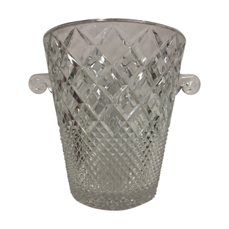 Bohemian crystal champagne bucket