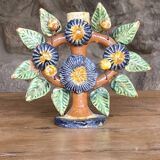 Aurelio FLORES, tree of life shaped candlestick