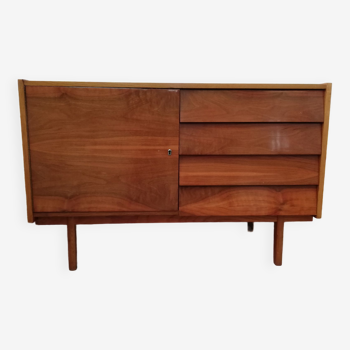 Commode vintage , enfilade tchèque1960, Jiří Jiroutek, vintage