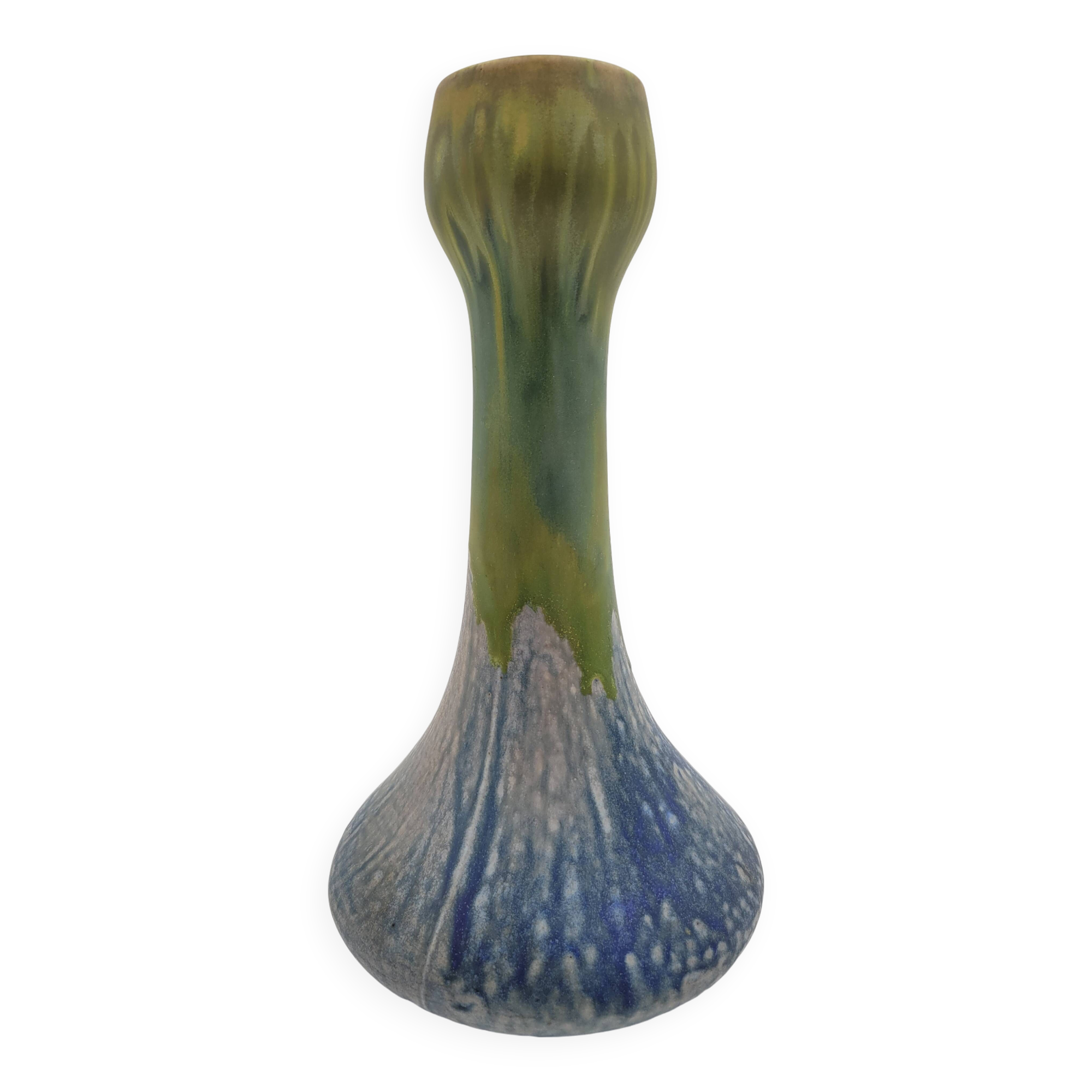 Art Deco stoneware vase Gilbert Metenier