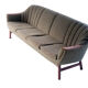 Scandinavian vintage wool boucle sofa, Norway 1960's