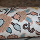 Vintage silk carpet Indian indo tabriz done hand 100x162cm 1950 s