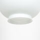 Vintage hanging lamp milk glass, 1950's