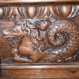 Buffet à  4 portes sculpté