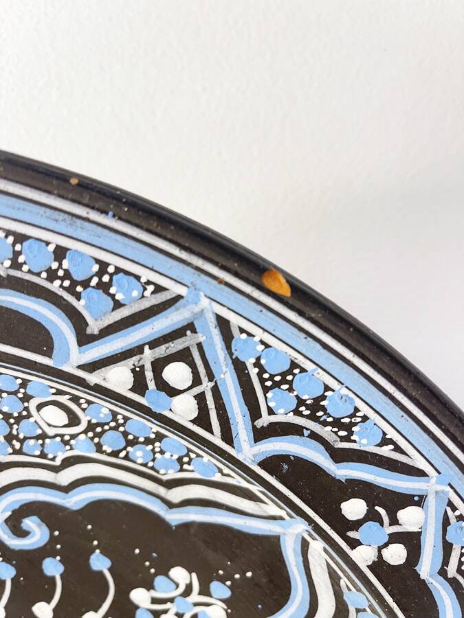 Large Orientalist dish, 1970