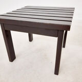 Set of 2 "slat" side tables, The Netherlands 1950
