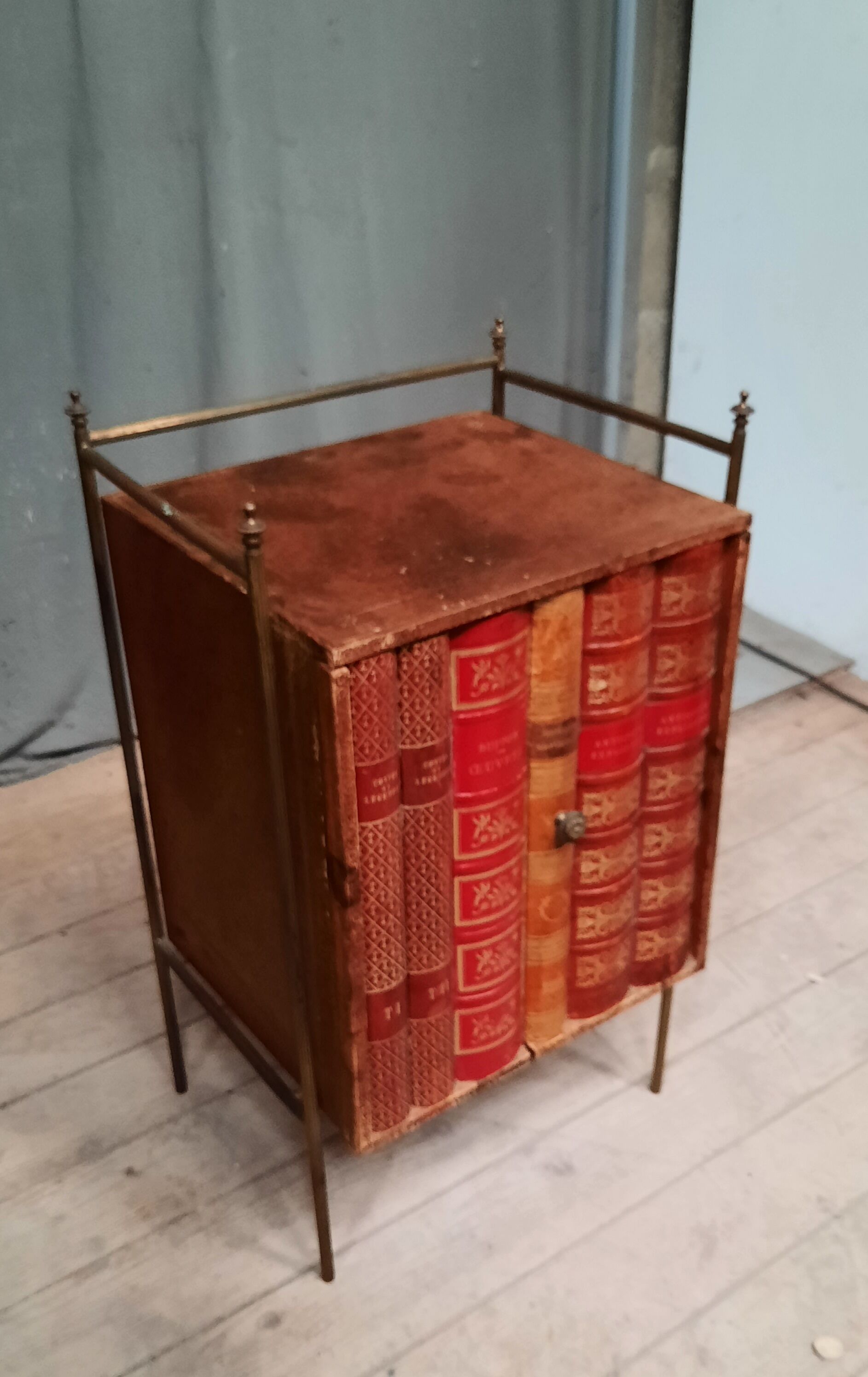 Leather bedside furniture