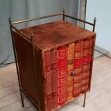 Leather bedside furniture