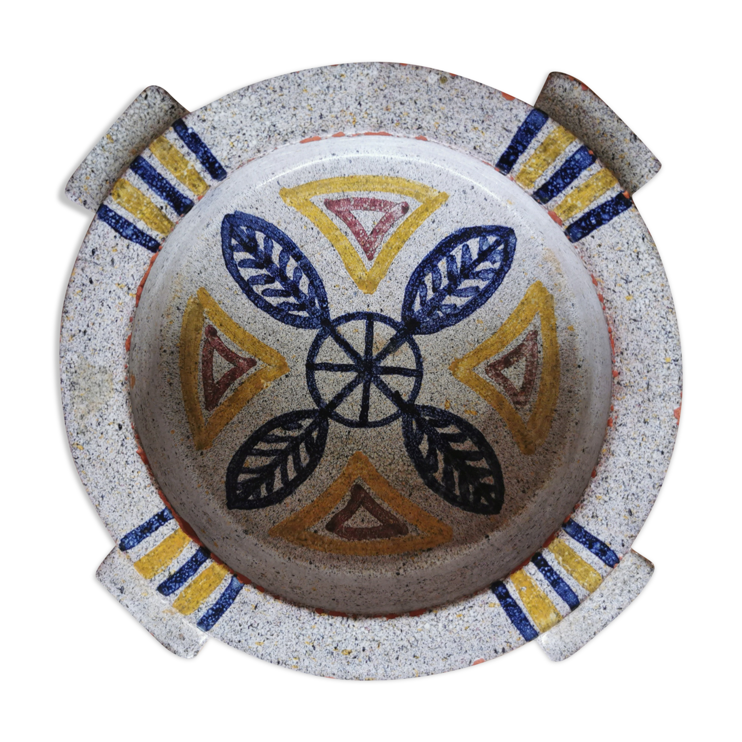 Modernist ashtray Alfaraz ceramic art