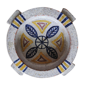 Cendrier moderniste Alfaraz céramique