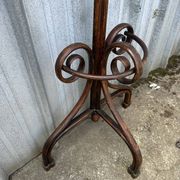 Coat rack umbrella stand curved wood