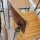 Vintage STOL Kamnik School Chair Minimalist Industrial Dining (1 of 30)