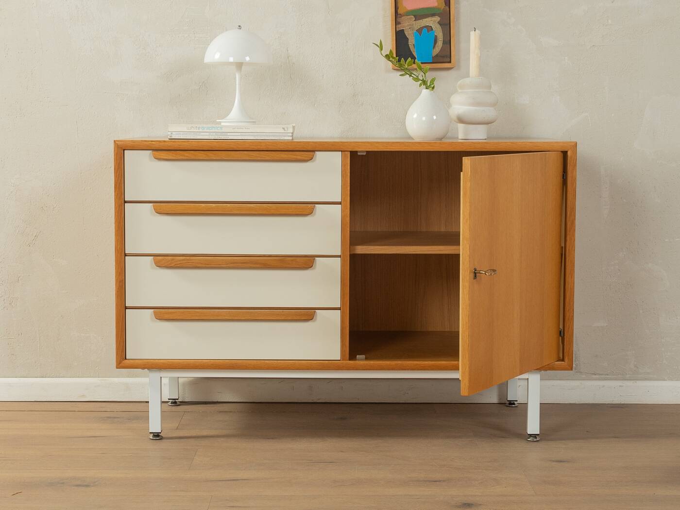 1960s chest of drawers, WK Möbel, vintage