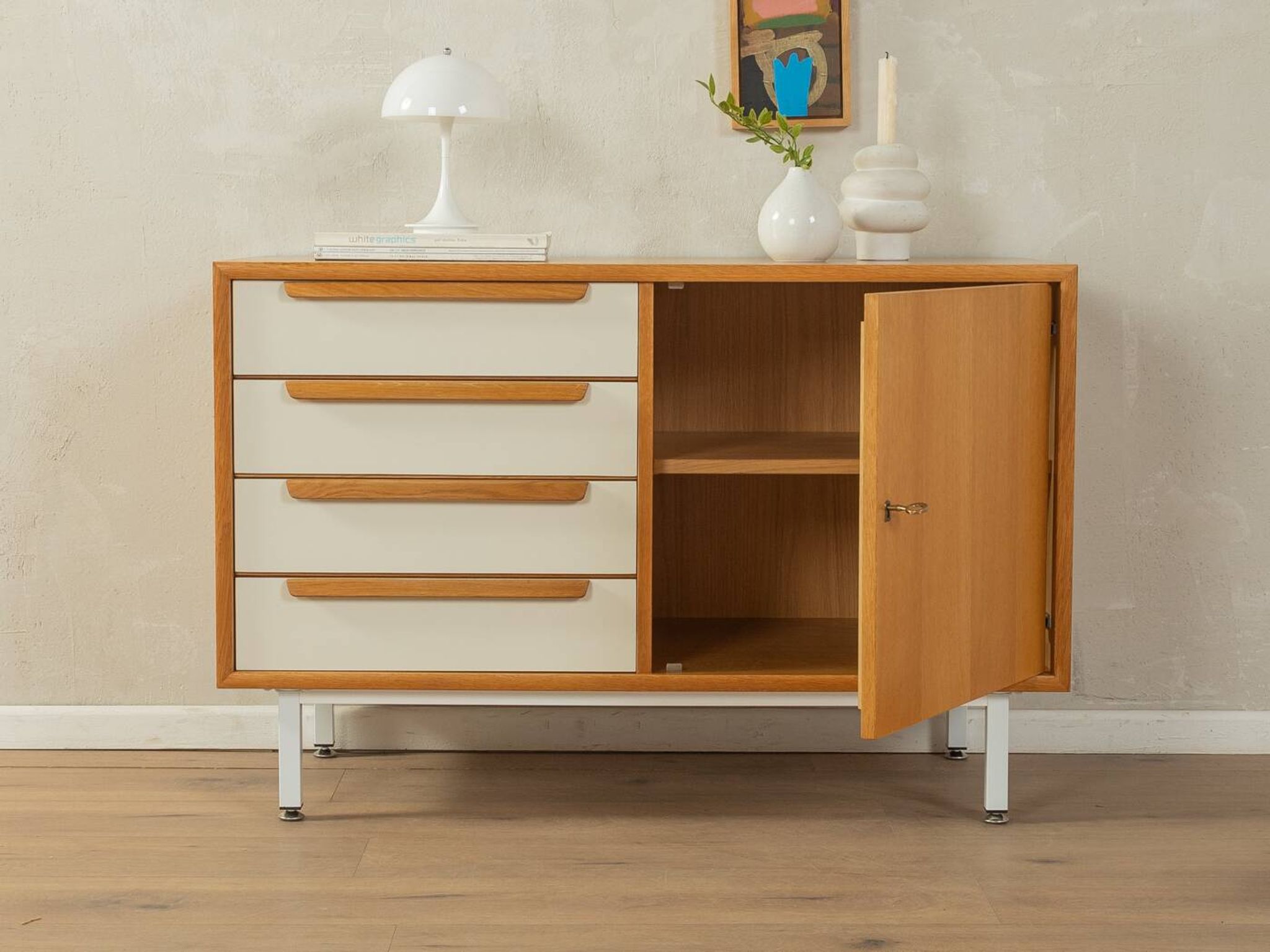 1960s chest of drawers, WK Möbel, vintage
