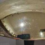 Chrome gold mushroom lamp (known as liner) 1975 to 85., h41 x l31 good condition