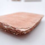 Set of 3 terracotta Books "Fond d'Atelier" N.Lebrun - Belgium 1980s