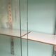 Showcase on feet forming enfilade - vintage furniture - 1960