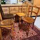 4 old bistro chairs