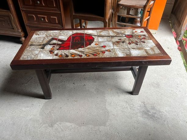 Vintage Vallauris coffee table