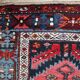 Handmade antique Persian Hamadan runner 106cm x 237cm, 1920s