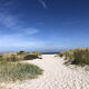 Handwoven wool rollakan rug design 'Wadden' reversible