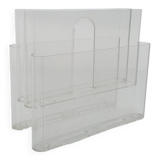 Transparent Giotto Stoppino for Kartell magazine stand, Italy 1960's