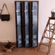 Former locker room metal industrial 3 doors.