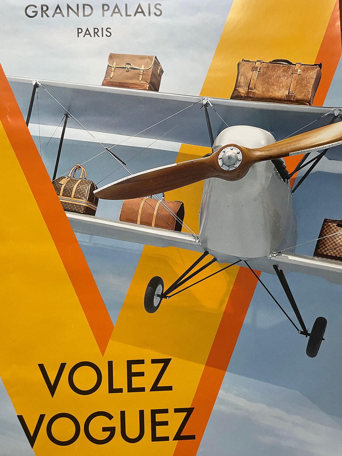Louis Vuitton Original Poster - Fly Voguez Travel