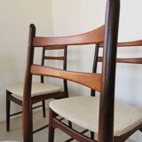 Set of 4 Scandinavian chairs no