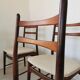 Set de 4 chaises scandinaves no