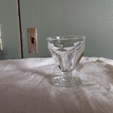 BACCARAT 1 crystal liqueur glass model TALLEYRAND - pad under the foot