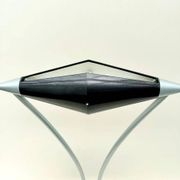"Plume" lamp by Frans Schrofer for Scopelight Holland in metal, 1980.