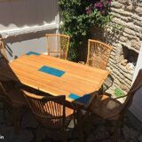 AUDOUX-MINET table and chairs set