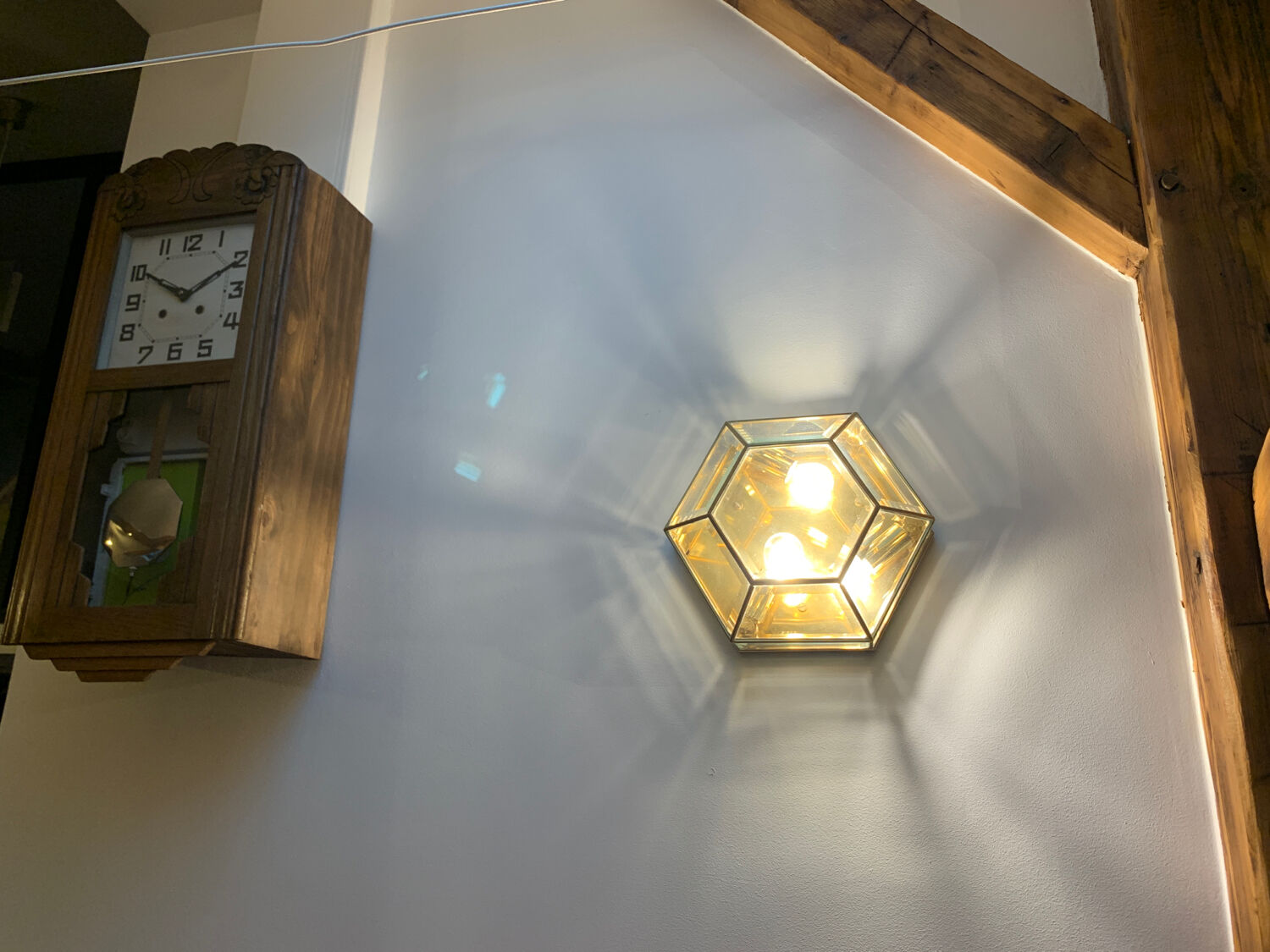 Pair of Italian wall lights