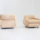 Vintage Italian armchairs 1970s , set of 2