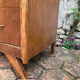 Compass leg chest of drawers