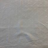 Set of 12 very large old monogram napkins