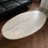 Ligne Roset vintage travertine coffee table from the 70s
