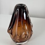 Bohemian glass vase