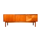 Enfilade en teck de Tom Robertson pour McIntosh années 1960, Collection Portes coulissantes Sunburst