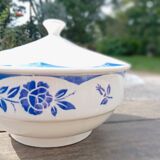 Art Deco Corsica soup tureen or vegetable dish by Digoin Sarreguemines 1930