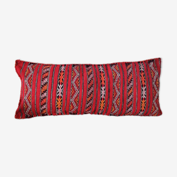 Coussin kilim rouge marocain